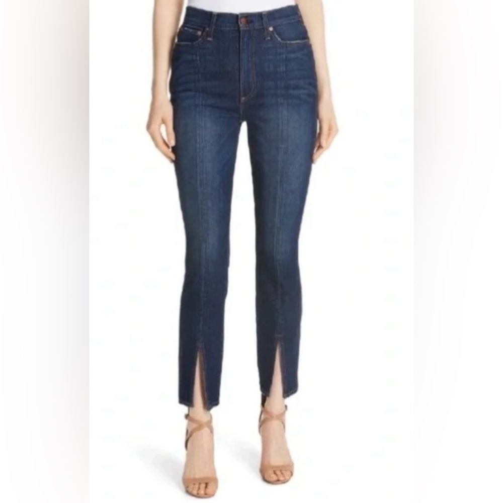 ALICE + Olivia AO.LA Good High Rise with Front Slit Women's Jeans Size 26